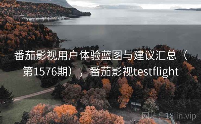 番茄影视用户体验蓝图与建议汇总（第1576期），番茄影视testflight