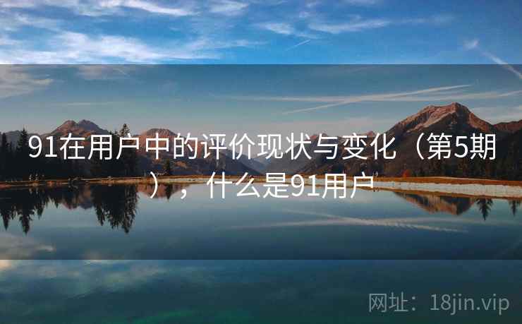 91在用户中的评价现状与变化（第5期），什么是91用户