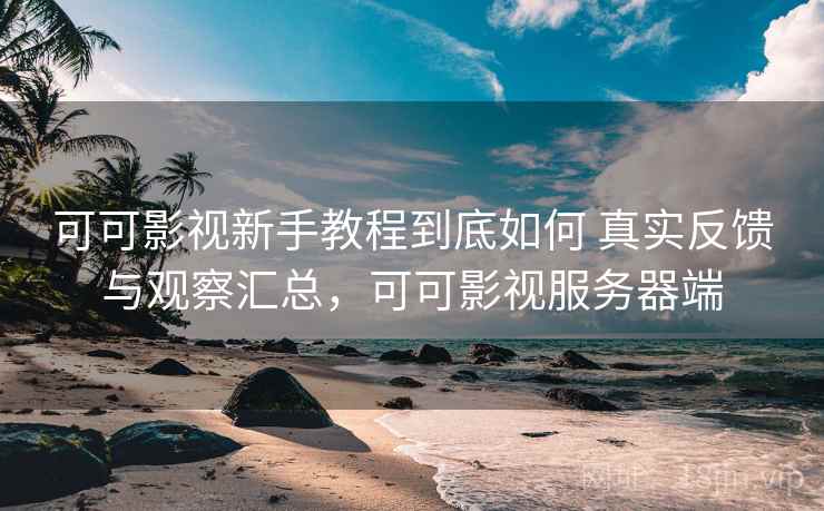 可可影视新手教程到底如何 真实反馈与观察汇总，可可影视服务器端