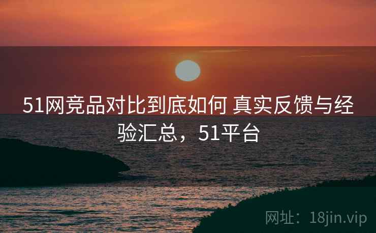 51网竞品对比到底如何 真实反馈与经验汇总,51平台 51网竞品对比到底如何 真实反馈与经验汇总,51平台